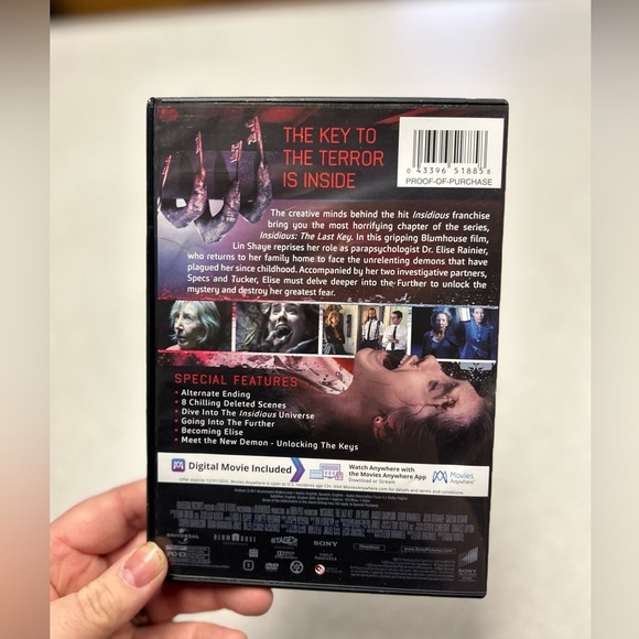 Insidious- the last key dvd - Picture 3 of 3